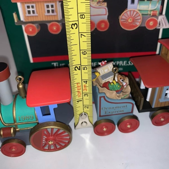 Vintage Hallmark Ornament The Ornament Express Special Edition Christmas Train - Picture 11 of 12